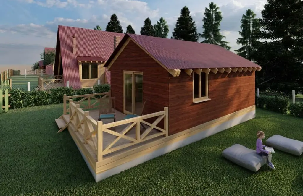 Ardic-1 Model Wooden House